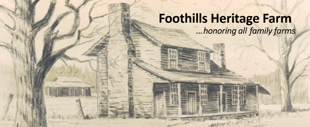 Drawing of Foothills Heritage Farm
